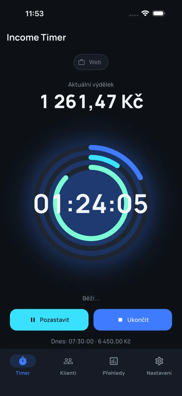 INCOME Timer